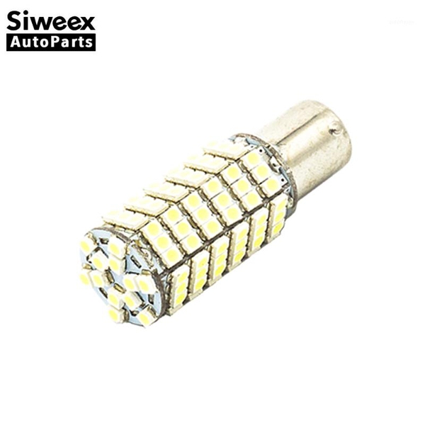 

1x 1156 ba15s p21w car led bulbs 120 smd 3528 turn signal tail slamp backup light side marker light dc 12v white red yellow1