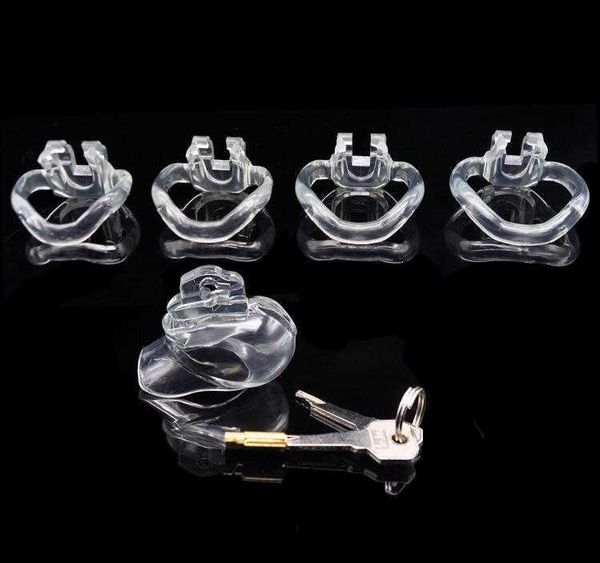 

2022 adultshop design the nub of ht v3 natural latest resin male cock cage with 4 penis ring bondage lock chastity device bdsm toy 4 color a