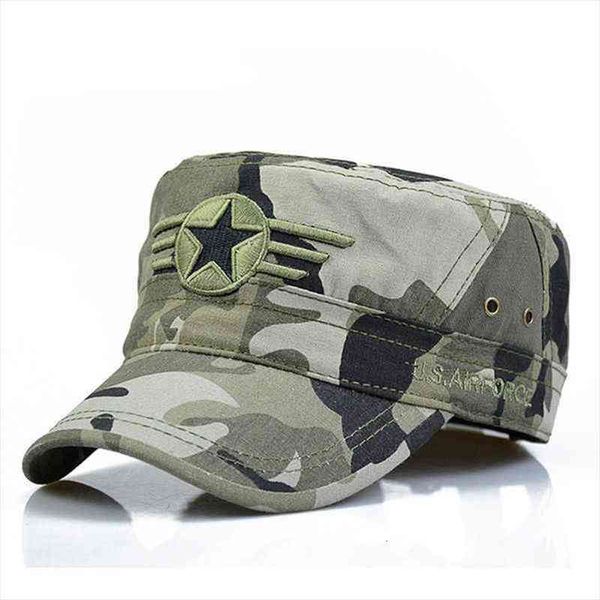 

newusa airforce tactical hats embroidered air force baseball caps for men 100%cotton camouflage army hats, Blue;gray