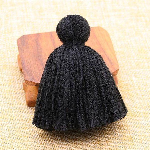 

10pcs 8cm fluffy acrylic fat tassel fringe pendants diy crafts curtains garments bags suitcases decor tassels trim accessories h jlllup