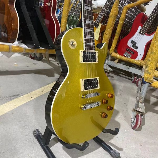 

lp electric guitar goldsolid mahogany body