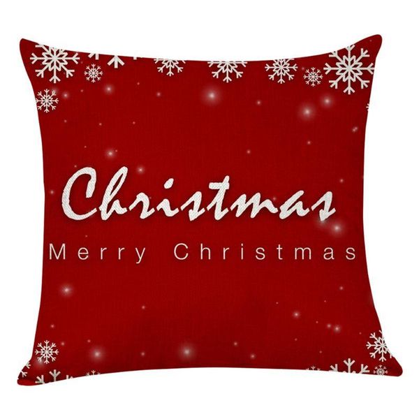 

decoration for 2020 happy new year home decor cushion cover merry christmas pillowcase sofa throw pillow covers