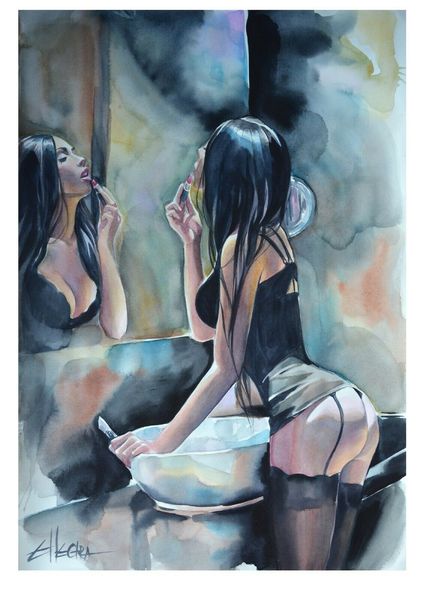 

erotic oil paintings home decor handpainted &hd print oil painting on canvas wall art canvas pictures 210127