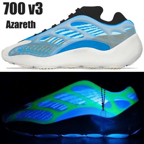 

new kanye west 700 v3 mens running shoes azareth azael alvah og reflective outdoor men women trainers sneakers with box us 5-11