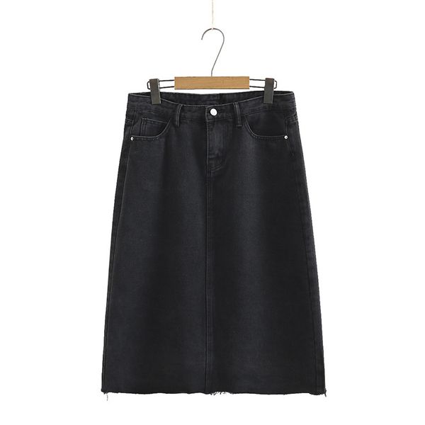 

of black female denim large to solid line long skirts khhb