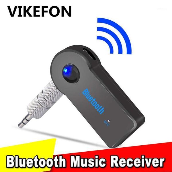 

new stereo mini 3.5mm jack aux audio mp3 music bluetooth receiver car kit wireless handsspeaker headphone adapter for phone1