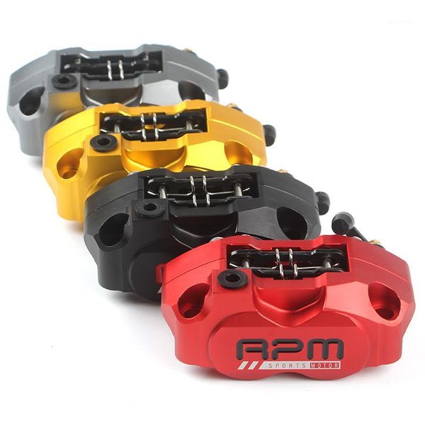 

motorcycle brake caliper brake pump 84mm mounting 4 piston radial for scooter rsz jog force dirt bike modify1