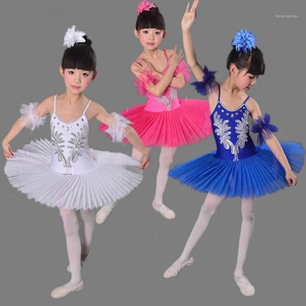 

3-15y children swan lake ballet costumes girls ballet dress nutcracker dance costume for kids classical ballerina clothes1, Black;red