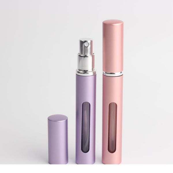 

jxcaih 100pcs 5ml refillable mini perfume spray bottle aluminum atomizer portable travel cosmetic container jxcai jllbvz