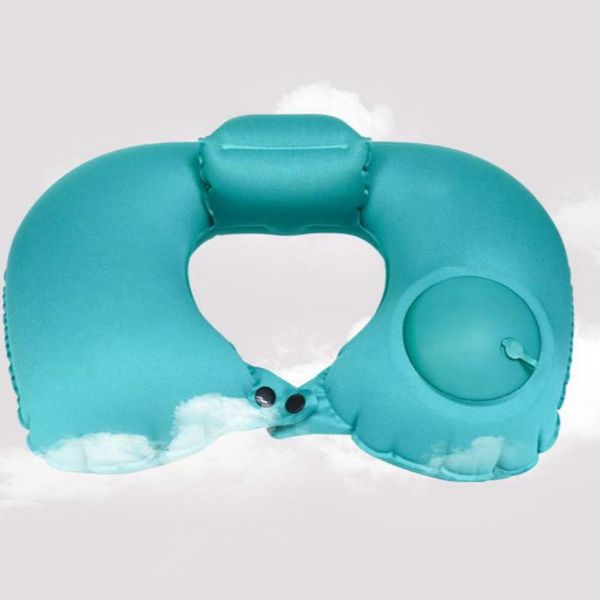 

u-shaped pillow neck protector travel, travel, car, airplane, portable, inflatable, office, classroom, nap artifact f8141