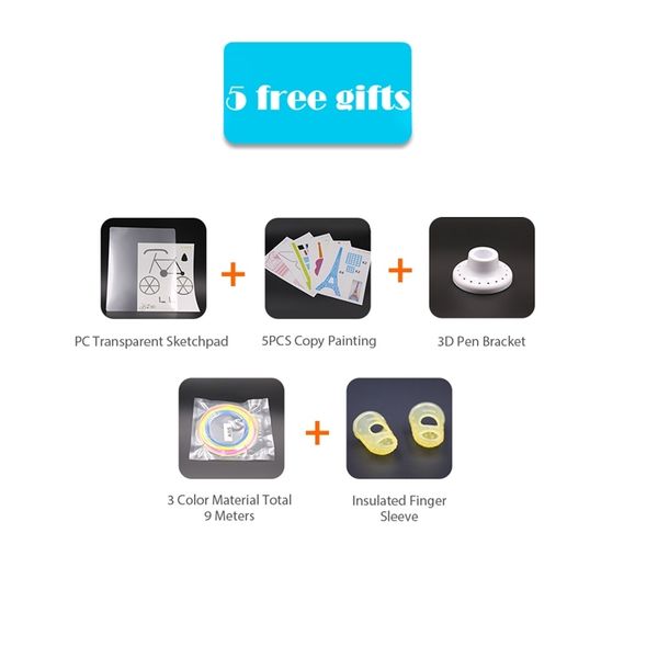 

lihuachen rp800a printing with oled display professional 3d drawing pen for doodling art craft making and education toys y200428