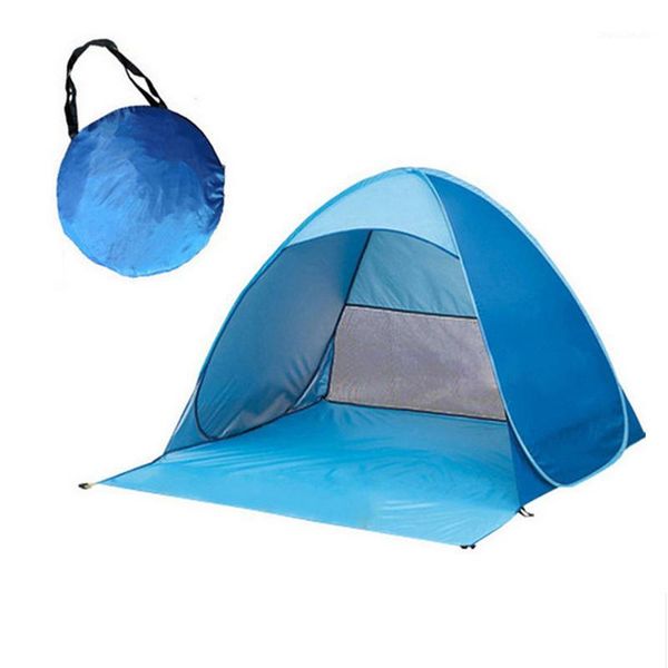 

tents and shelters camping beach tent up automatic open ultralight tourist fish uv sun protection shade hiking awning xa242g1