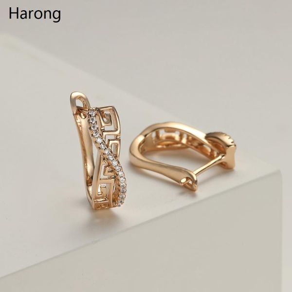

stud fashion copper golden natural zirconia earrings metal material quality female wedding jewelry accessories gifts, Golden;silver