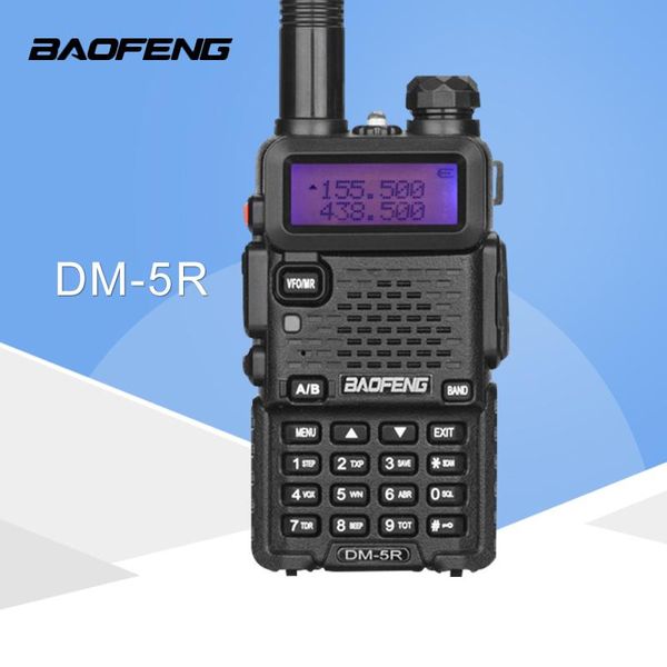 

baofeng dm-5r walkie talkie dual band ham cb radio 2 way портативный трансивер vhf uhf uv 5r dmr radios communicator stereo