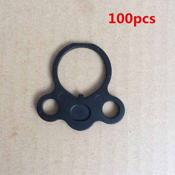 

outdoor ar15 100pcs dual loop adapter end plate mount for ar 15 stock buffer tube sling swivel 5 njfqc