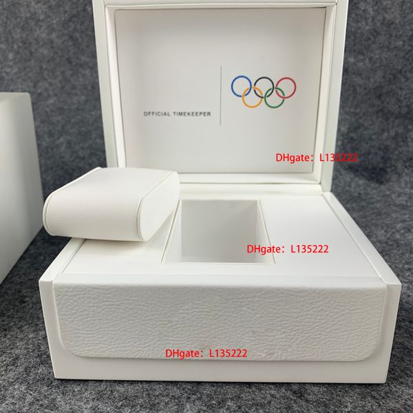 

the highest original white watch box box scatola olympic games complete ser, Black;blue