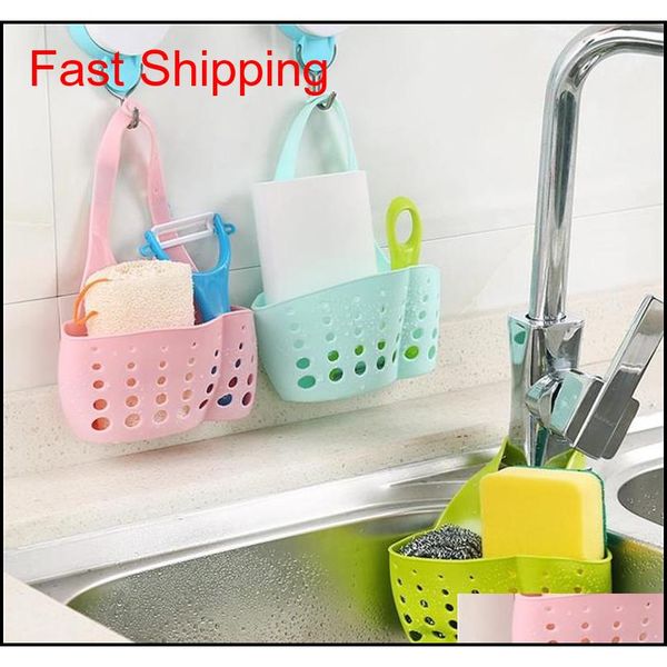 

portable basket kitchen gadgets hanging drain basket bag bath storage tool sink holder kitchen acc qylklh ppshop01