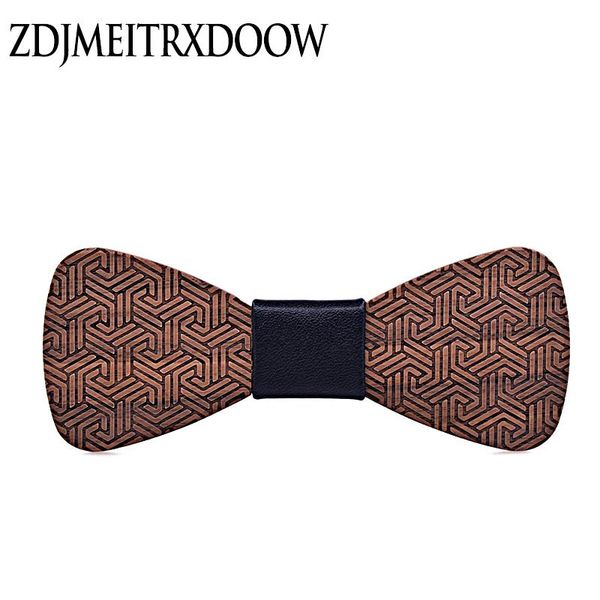 

bow ties wooden bowtie wood for mens bowknots gravatas slim cravat wedding suits shirt butterfly shape tie, Black;gray