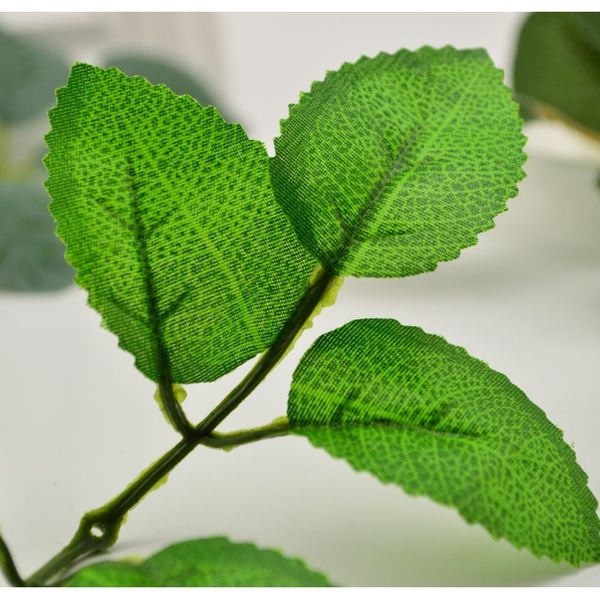 

10 шт. дешевые искусственные цветочные листья роза зеленые рождественские лист свадебные аксессуары украшения для садового шелкового листва