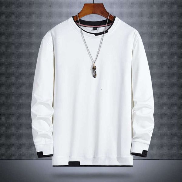 

neck men's round fashion long autumn sleeve sweater, Gray