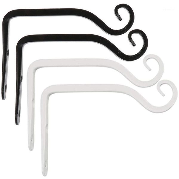 

4 pack wall-mounted hooks can hang the plant stand-6 inch lantern stand iron antique plant hanger indoor/outdoor1