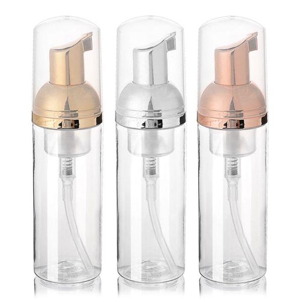 

storage bottles & jars 50ml clear foam bottle liquid soap shampoo lotion shower gel dispenser container q84b