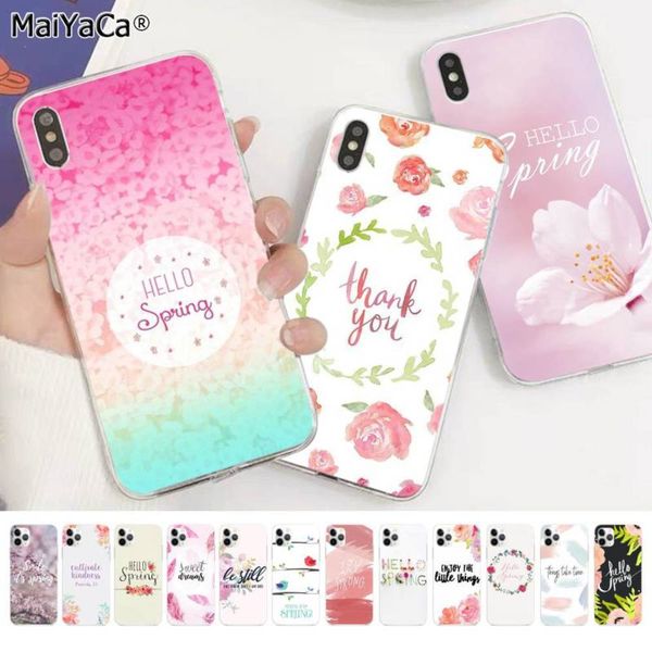 

maiyaca - feather and flower case for vip se 2020 11 pro xs max 8 7 6 s plus x 5 s se xrvfe1