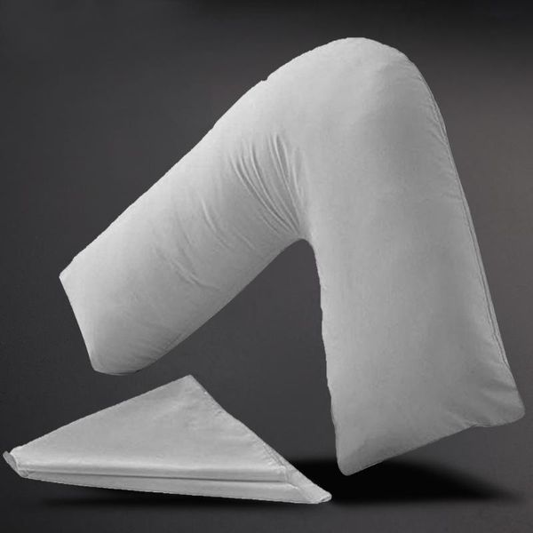 

pillow v shaped pillowcase pregnency nursing case neck back support