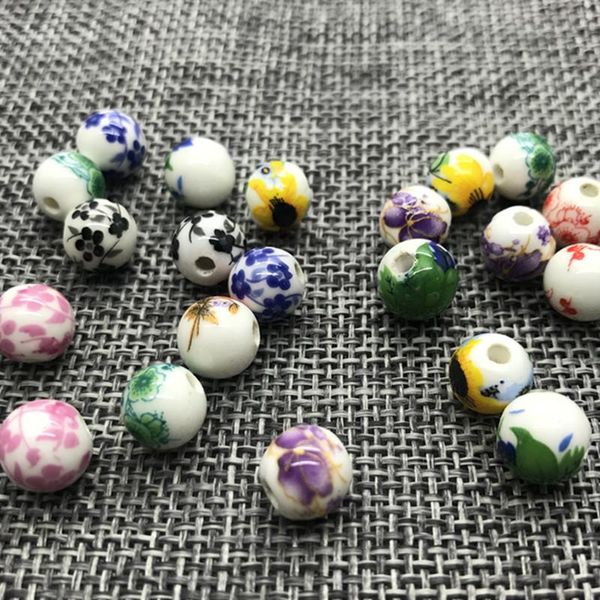 

6мм 8мм 10мм 10шт керамический браслет из бисера аксессуары фарфоровые бусины изготовление ювелирных изделий 6мм 8мм bbypkt bwkf