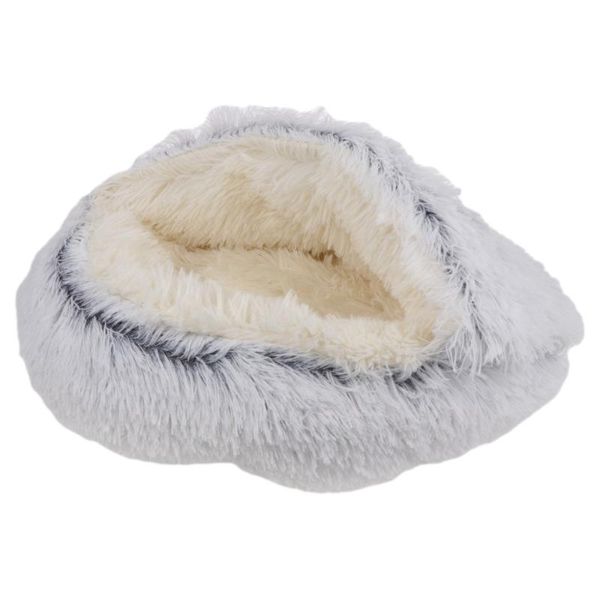 

1pc plush pet sleeping bed creative entrance cat house tent cat supplies cave for pet dog home