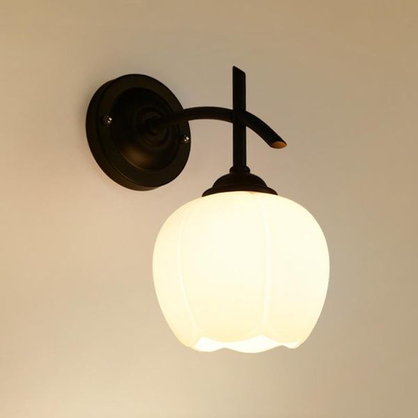 

wall lamp modern minimalist korean single head creative fashion bedside e27 light for restaurant bar stairs corridor aisle