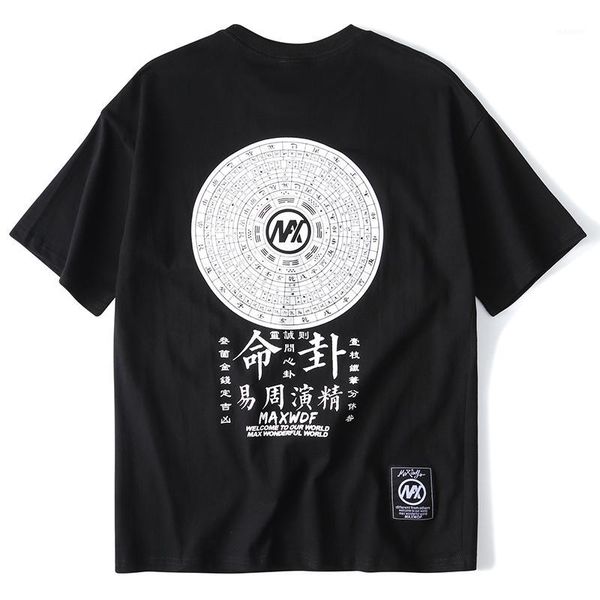 

histrex cotton chinese streetwear tshirt o neck men t shirt plus size t-shirt fashion homme hip hop t-shirt u6s00#1, White;black