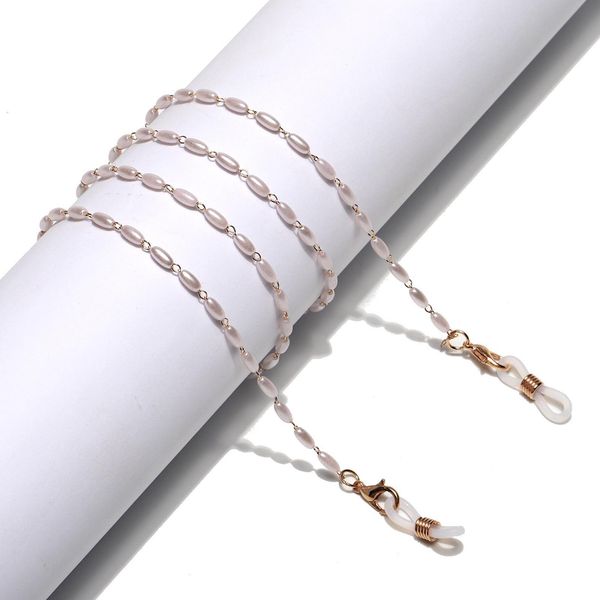 

luxury fashion reading glasses chain for women pearl sunglasses eyewears cord neck strap lanyard glasses accessories jewelry h bbyegp