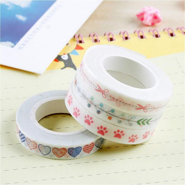 

2016 delicate washi tape scrapbooking diy label lovely pretty sticker masking tape school office supply h