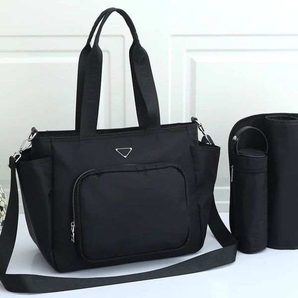 

mummy waterproof nursing handbag baby bag front strap grid baby carriers fashion multi-function safety backpacks
