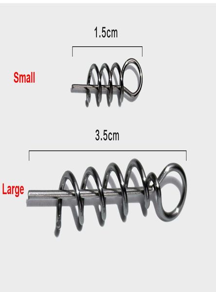 

20 шт. рыболовный крючок центрирующий pin-код весенний поворот crank lock для мягких приманки буцты буфет рыболовные инструменты размер 3.5с