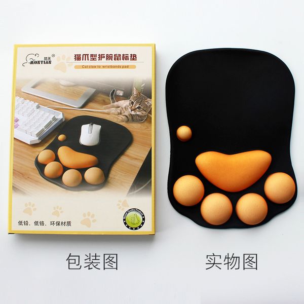 

mengtian creative cat paw компьютерная анимация милая маленькая мышь ручная девушка рукой утолщенная силикона свежая