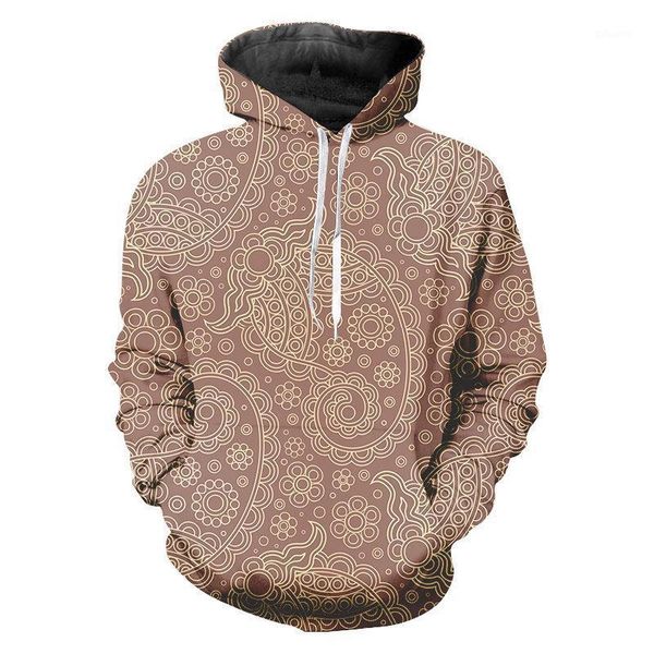 

men women brown hoodies 3d print vintage flower hooded pullover fashion casual sweatshirt cool tracksuit pocket hoodie4xl1, Black