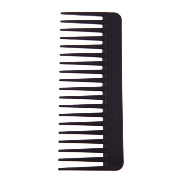 

black plastic wide teeth comb wavy hair styling detan jllfob xhhair, Silver