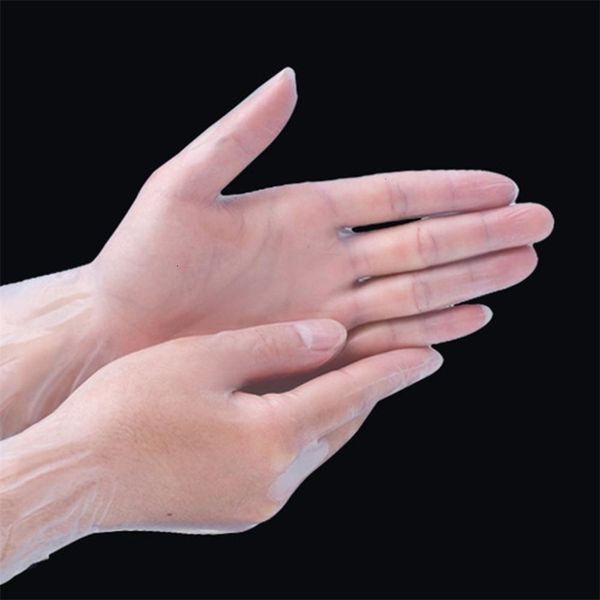 

transparent universal disposable dishwashing/kitchen/latex/rubber/garden gloves pvc for 100pcs cleaning