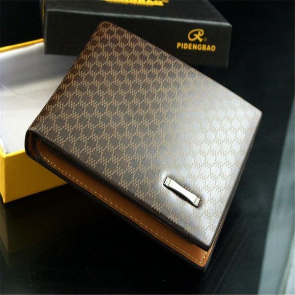 

new men arrival male mens wallet casual short card holder pocket fashion rse wallets wb8p, Red;black