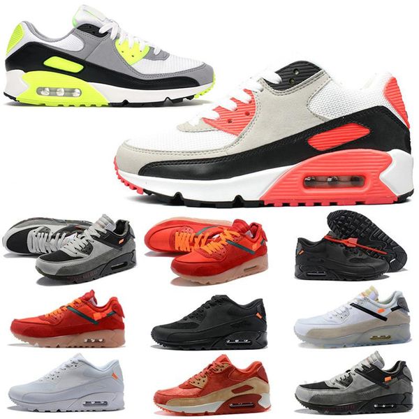 

black sneakers schuhe klassische 90 männer und frauen laufschuhe schwarz grau weiß sport trainer luftpolsterboys casual shoes jh6v