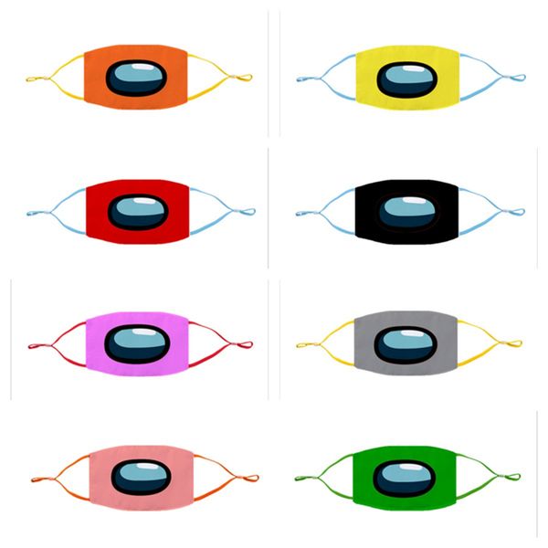 

game among us face mask cartoon 11colors rainbow cute fashion cartoon face masks kids juniors girls boy mouth cover boutiuqe e120706