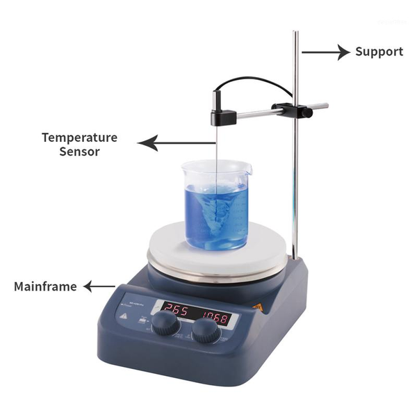 

stirrer with late ms-h280-pro dlab accessories support and temperature sensor1
