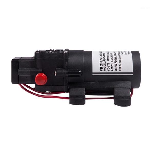

new stable and durable dc 12v 35psi 3l/min 100w water high pressure diaphragm self priming pump1