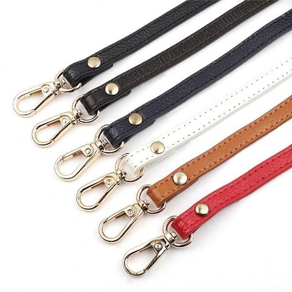 

1 pc pu leather handbag strap adjustable shoulder bag belt purse straps replacement diy bag accessories 6 colors1, Black