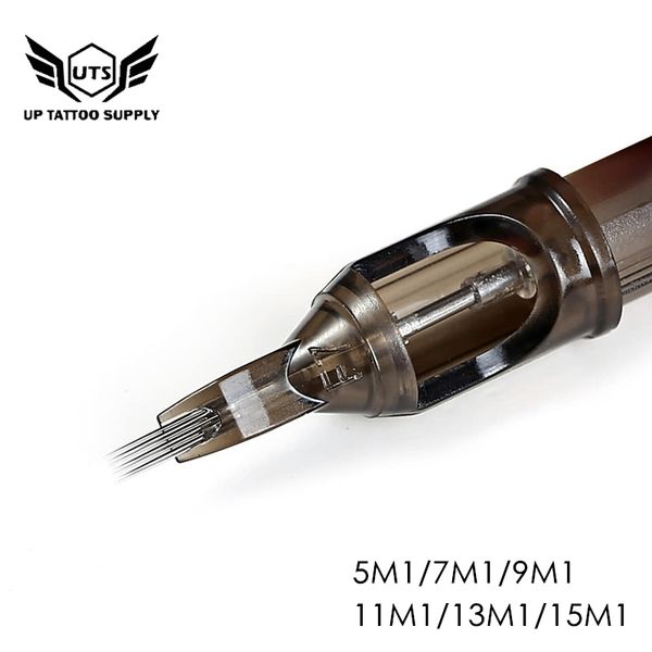 

10pcs tattoo needles cartridge disposable semi-permanent makeup machine needles tattoo supplies 5m1/7m1/9m1/11m1/13m1/15m1