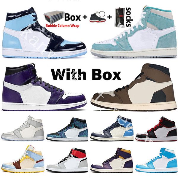 

1 высокий dio travis scotts snake chicago 2020 обсидианская твист мужские баскетбольные обувь racerl blue og unc 1s забановал бредные мужски