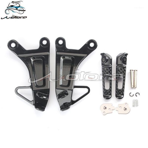 

rear footpegs foot pegs footrest pedals bracket for cbr600rr cbr 600rr 600 rr f5 2003 2004 2003-2004 03 04 motorcycle1