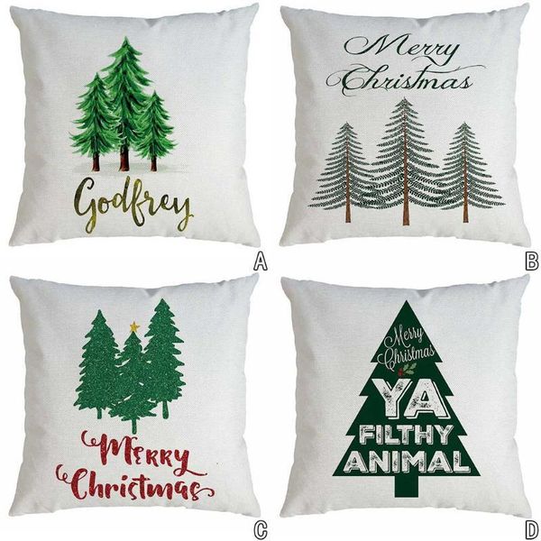 

xmas christmas decoration for pillow decor home party ornaments decorations decorative sofa cushion cover 45x45cm